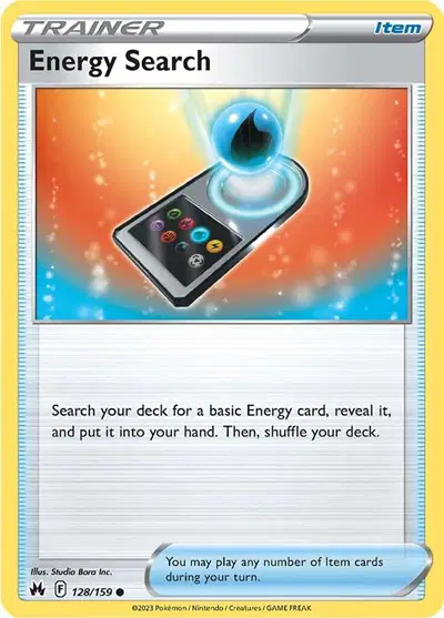 Energy Search Reverse Holografico - Crown Zenith