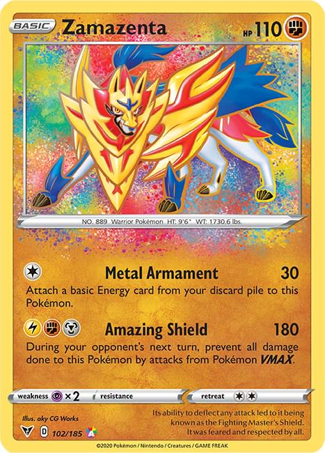 Zamazenta Amazing Rare - Vivid Voltage