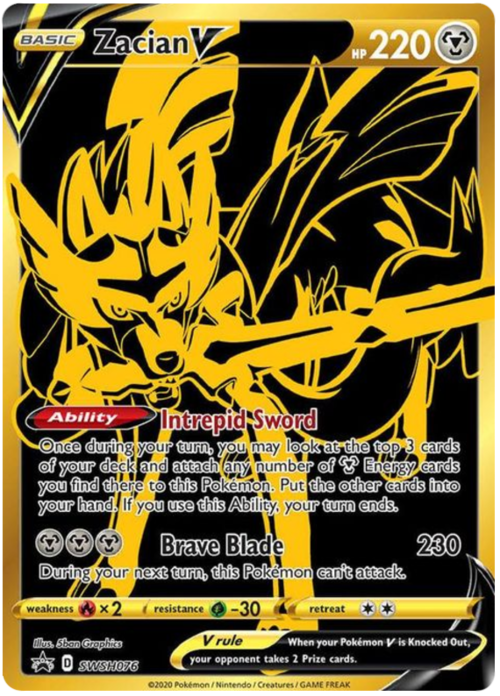 Zacian V - Sword & Shield Promo