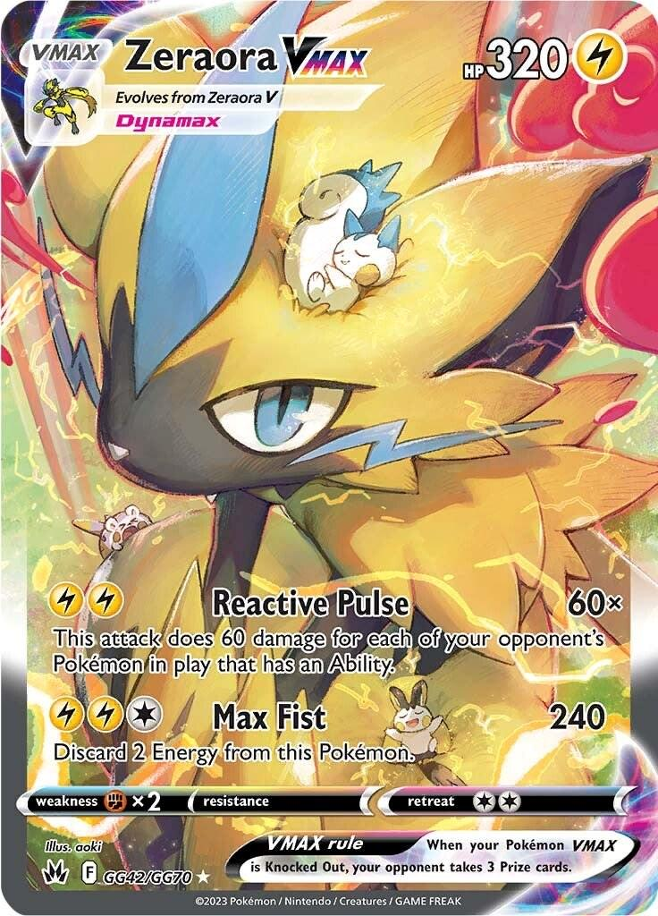 Zeraora VMAX Galarian Gallery - Crown Zenith
