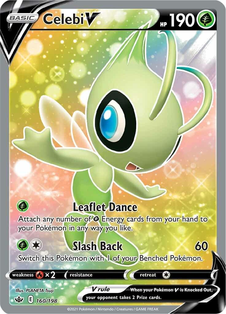 Celebi V Full Art - Chilling Reign