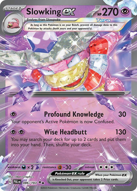 Slowking EX - Paldea Evolved
