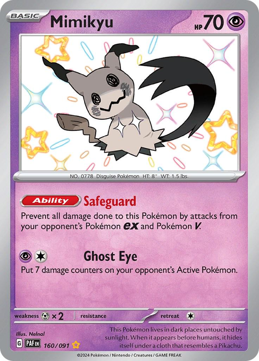 Mimikyu Shiny - Paldean Fates