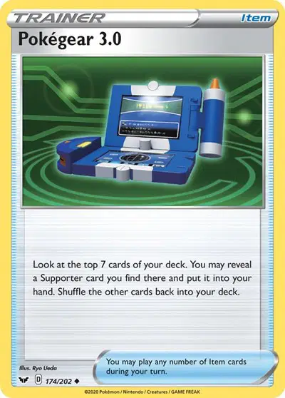 Pokegear 3.0 Reverse - Sword & Shield Base Set