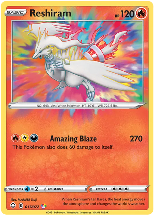Reshiram Amazing Rare - Shining Fates