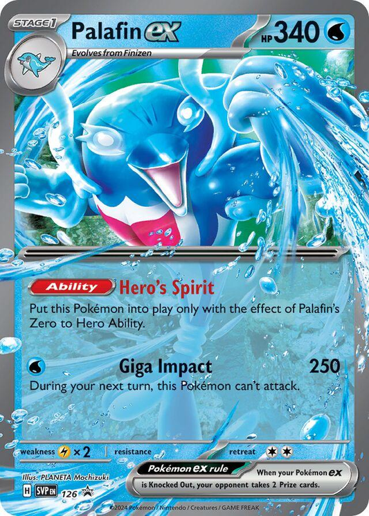 Palafin EX - Scarlet & Violet Promo