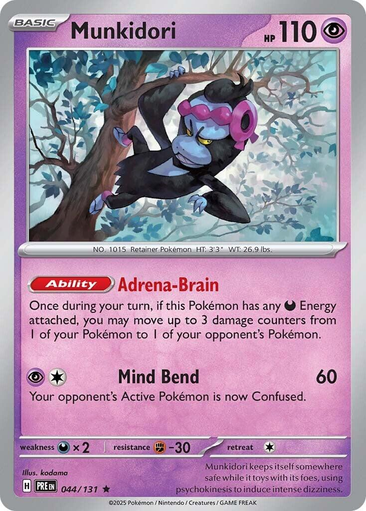 Munkidori Reverse Holografico - Prismatic Evolutions