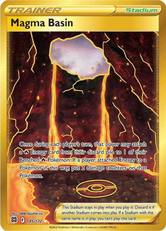 Magma Basin Golden - Brilliant Stars