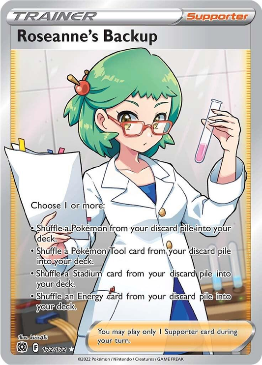 Roseanne's Backup Full Art - Brilliant Stars