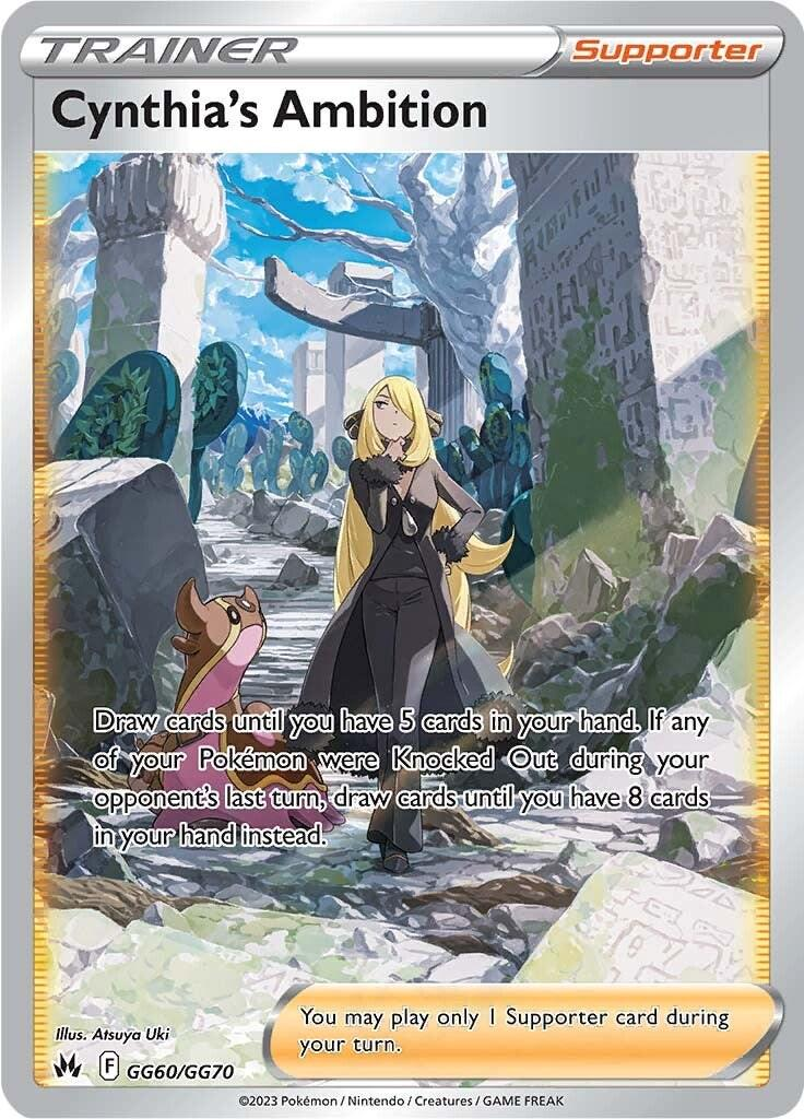 Cynthia's Ambition Galarian Gallery - Crown Zenith