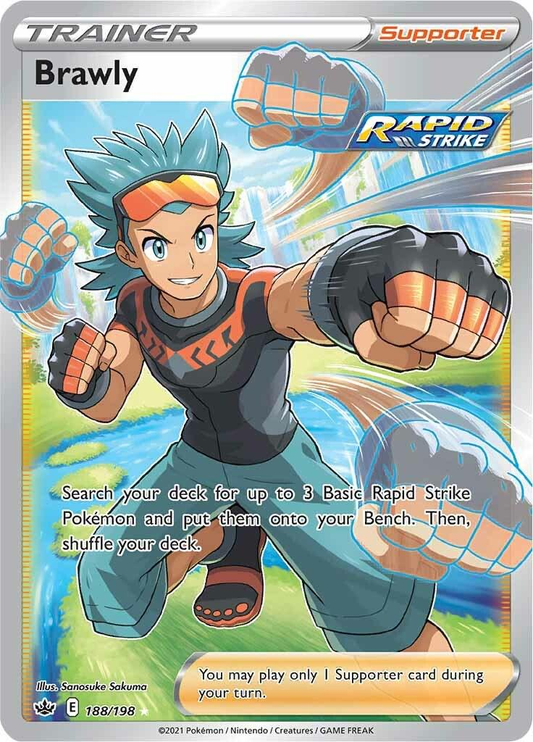 Brawly Full Art - Chilling Reign
