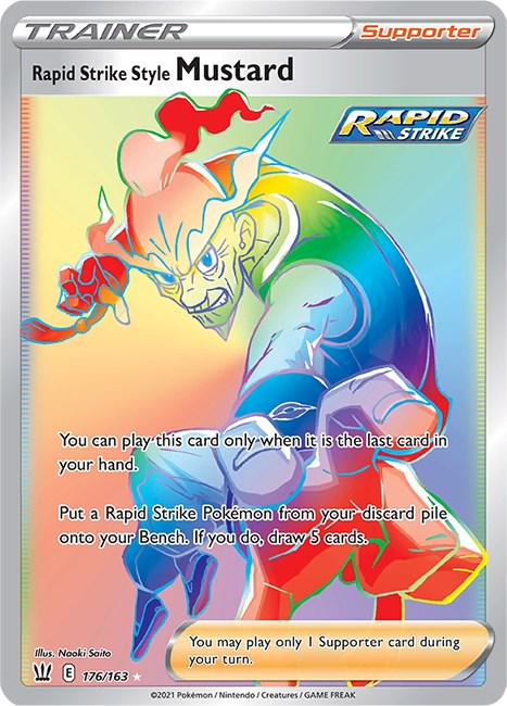 Rapid Strike Style Mustard Rainbow - Battle Styles