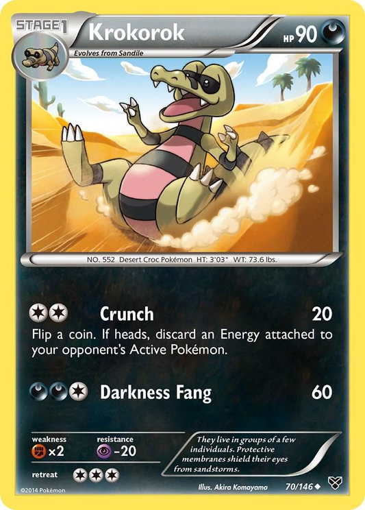 Krokorok - Pokemon XY