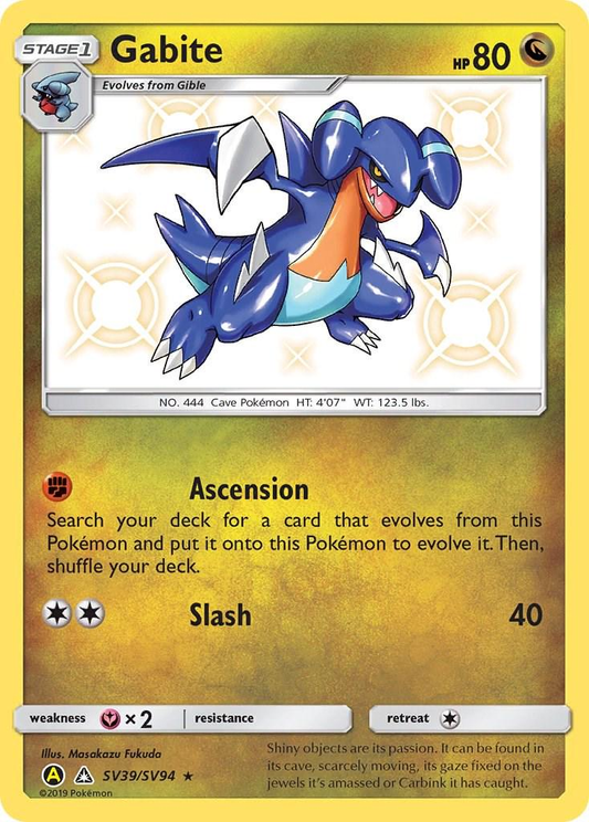 Gabite Shiny - Hidden Fates