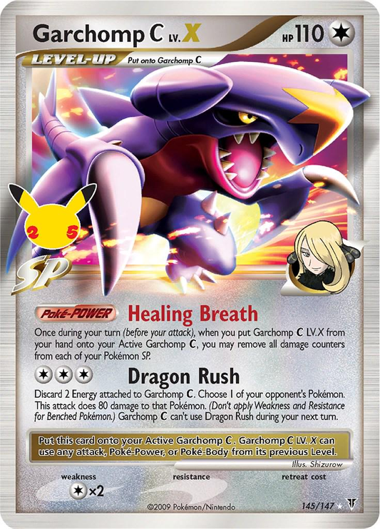 Garchomp Lv X - Celebrations