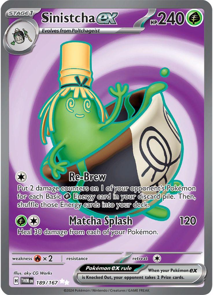 Sinistcha EX Full Art - Twilight Masquerade
