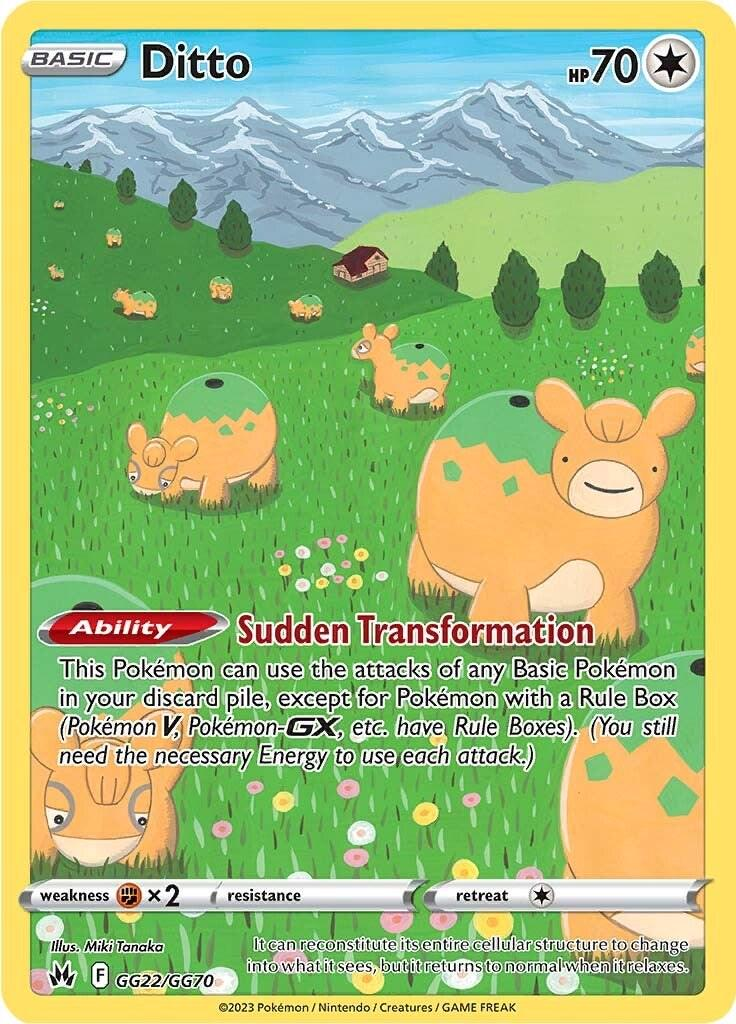 Ditto Galarian Gallery - Crown Zenith
