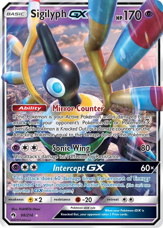 Sigilyph GX - Lost Thunder