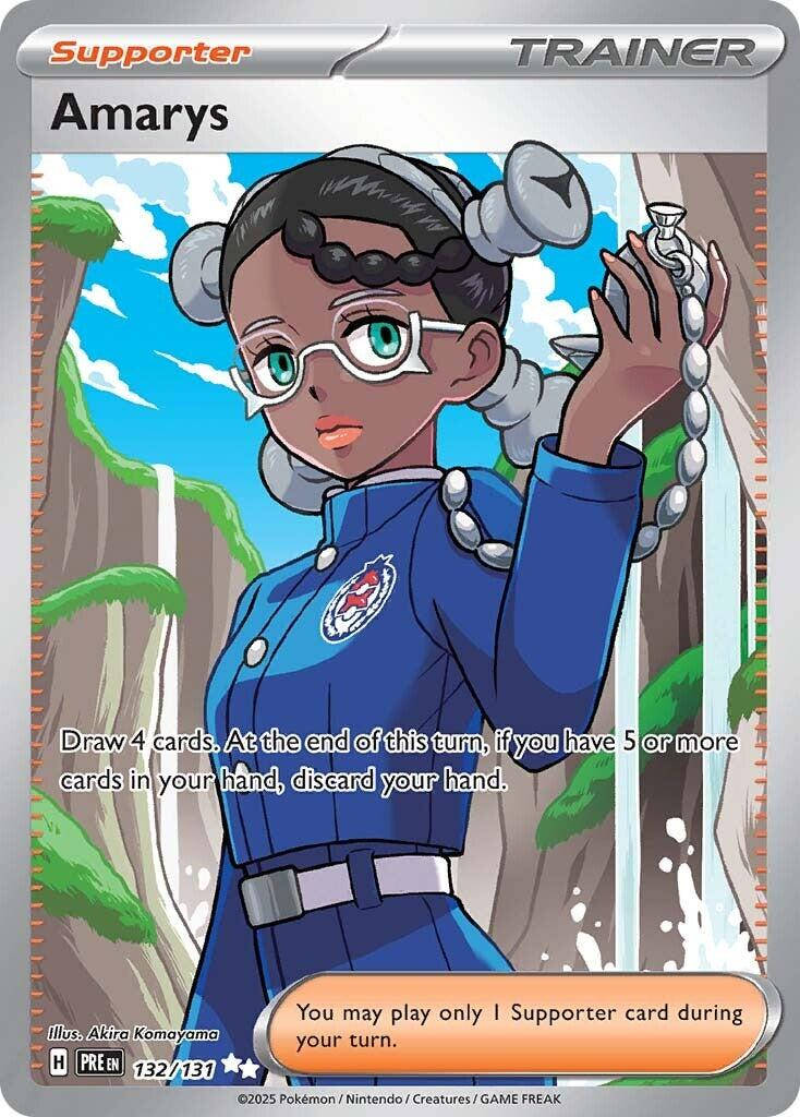 Amarys Full Art - Prismatic Evolutions