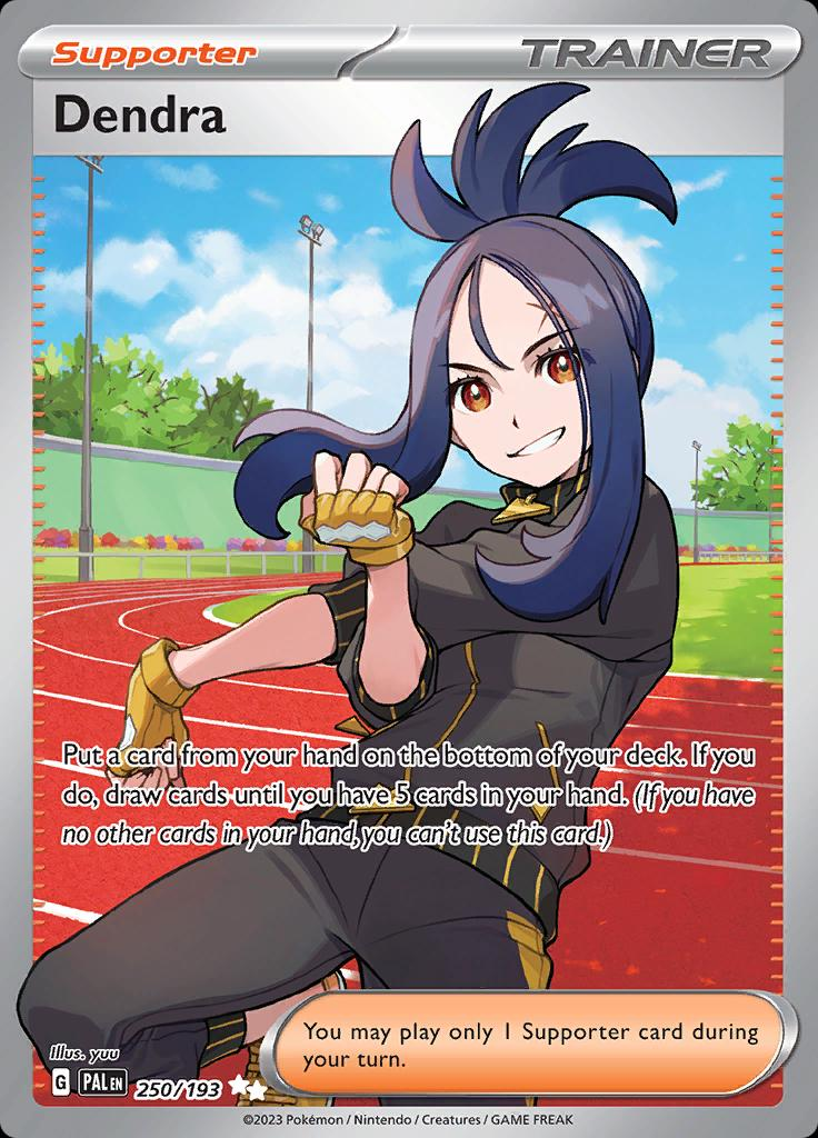 Dendra Full Art - Paldea Evolved