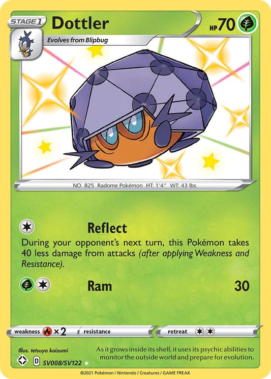 Dottler Shiny - Shining Fates