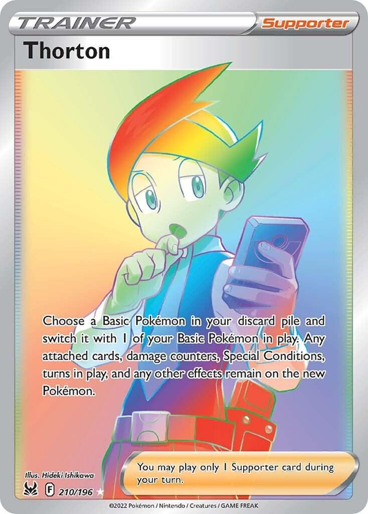 Thorton Full Art Rainbow - Lost Origin