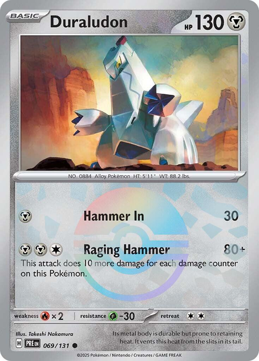 Duraludon Reverse Poke Ball - Prismatic Evolutions