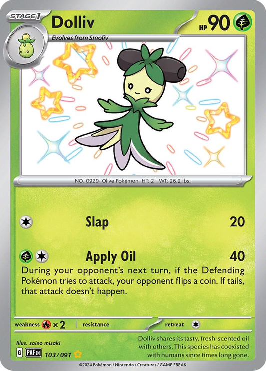 Dolliv Shiny - Paldean Fates