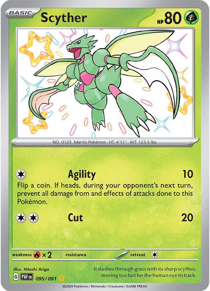 Scyther Shiny - Paldean Fates