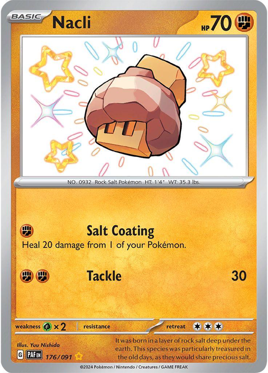 Nacli Shiny - Paldean Fates