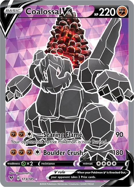 Coalossal V Full Art - Vivid Voltage