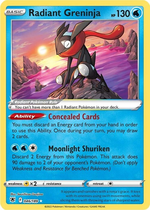 Radiant Greninja - Astral Radiance