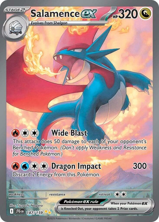 Salamence EX Special Illustration - Journey Together
