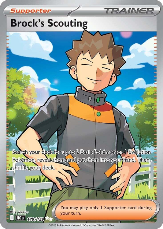 Brock's Scouting Full Art - Journey Together