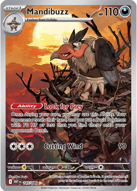 Mandibuzz Illustration - White Flare