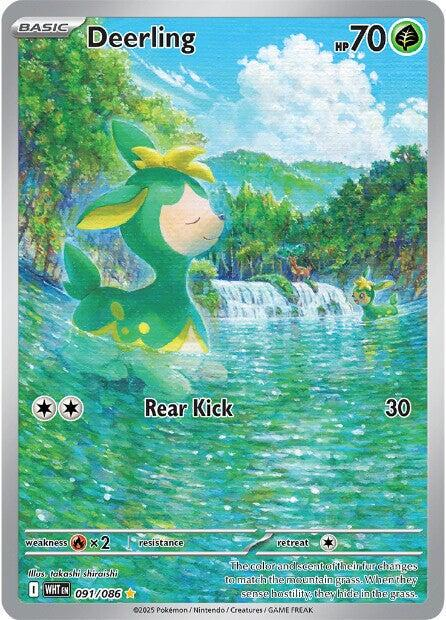 Deerling Illustration - White Flare