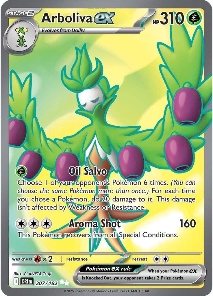 Arboliva EX Full Art - Destined Rivals
