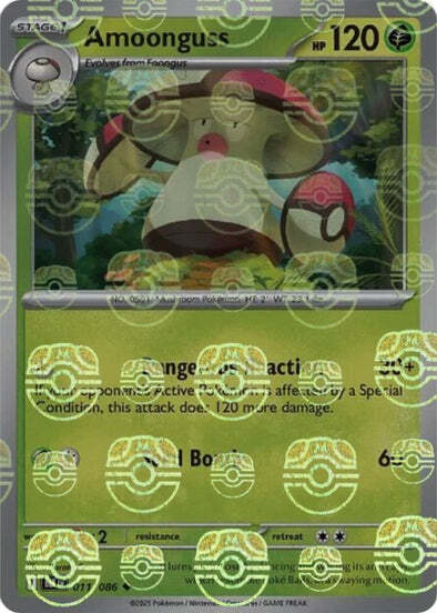 Amoongus Master Ball - Black Bolt