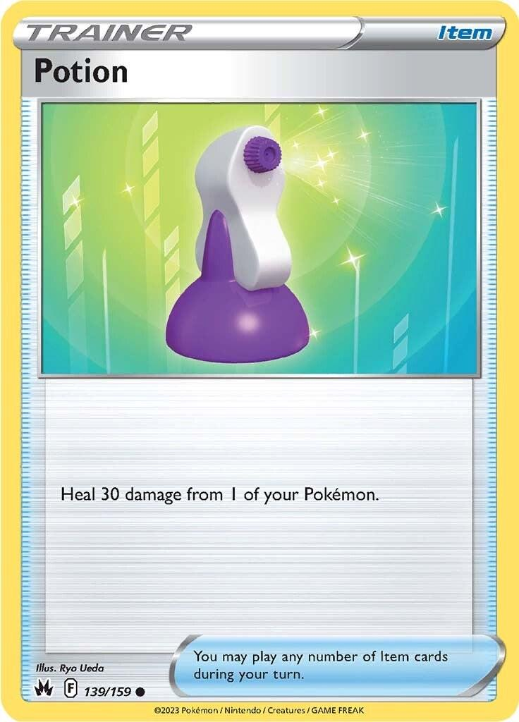 Potion Reverse Holografico - Crown Zenith