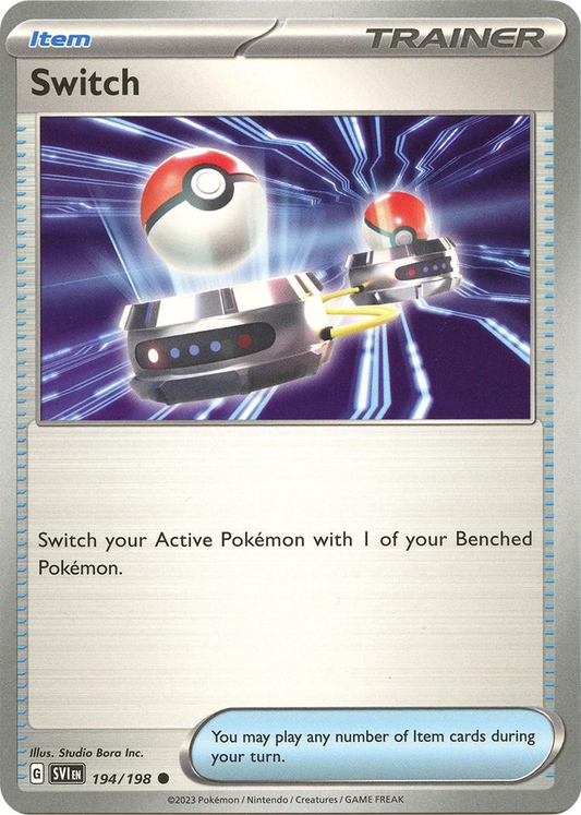 Switch Reverse Holografico - Scarlet & Violet Base Set