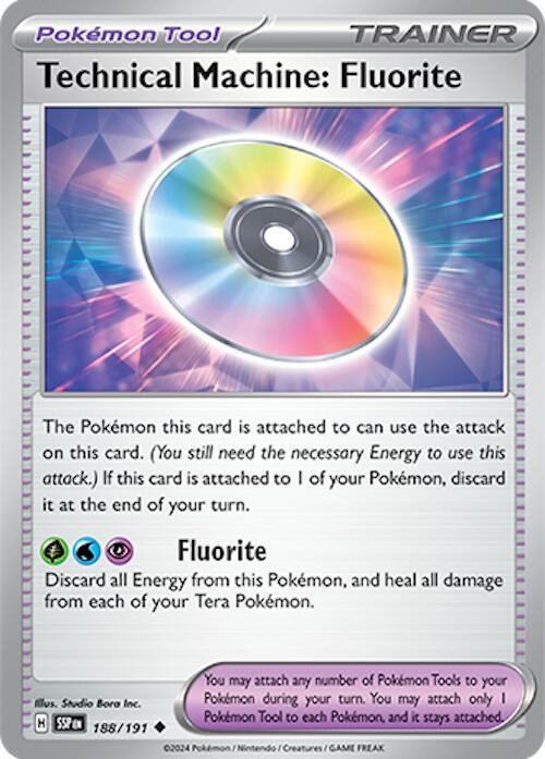 Technical Machine: Fluorite - Surging Sparks
