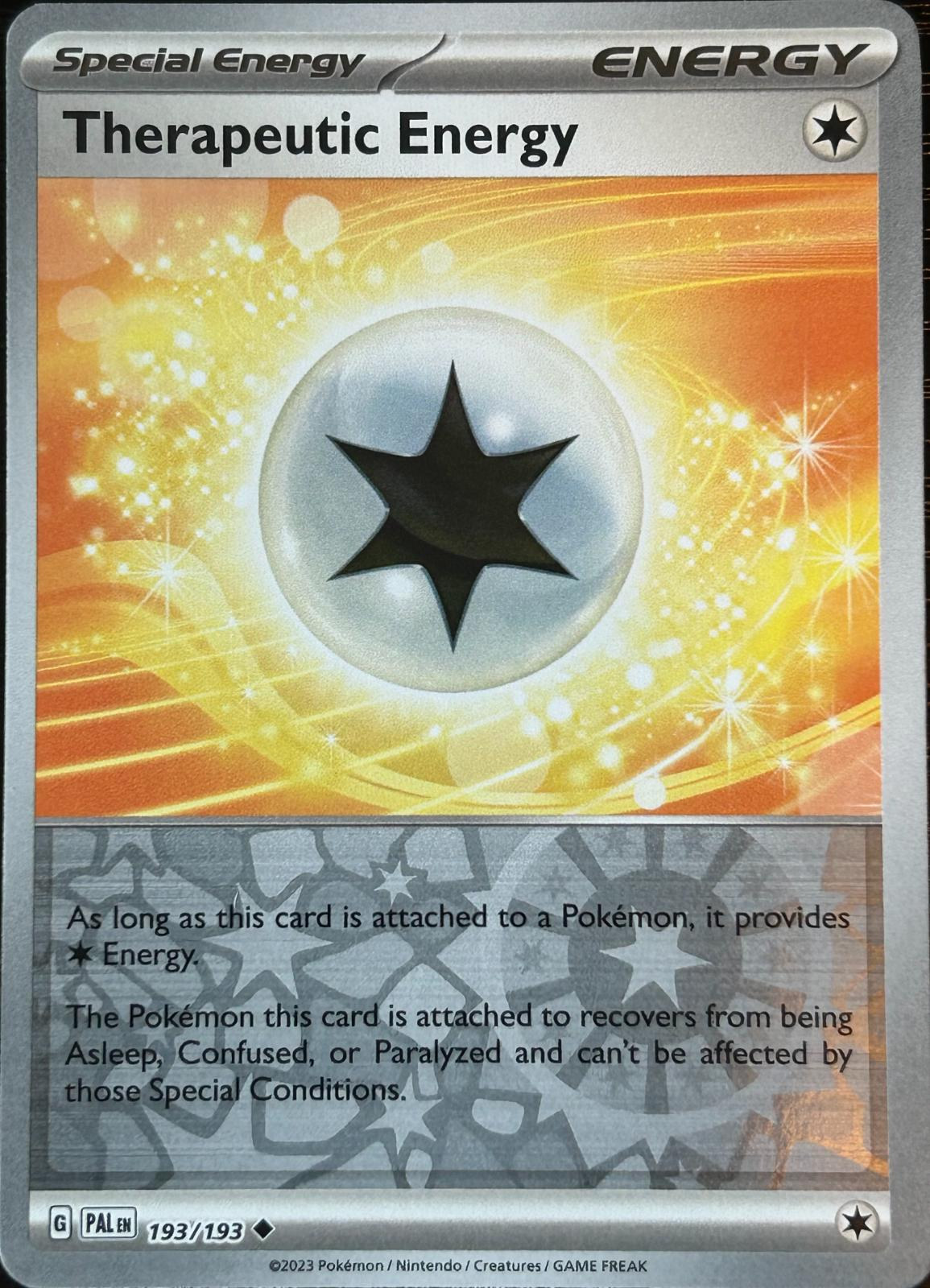 Therapeutic Energy Reverse Holografico - Paldea Evolved
