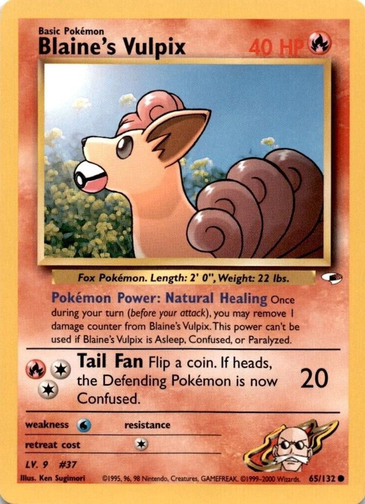 Blaine's Vulpix - Gym Heroes