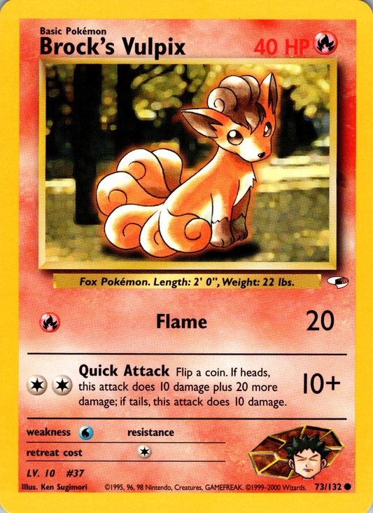 Brock's Vulpix - Gym Heroes