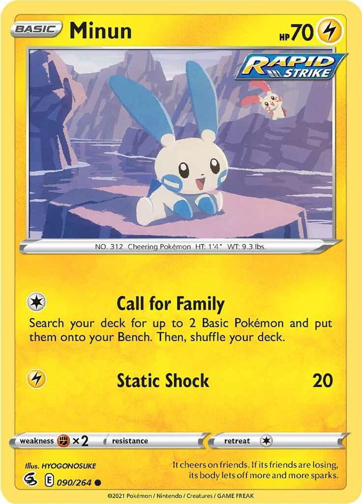 Minun - Fusion Strike