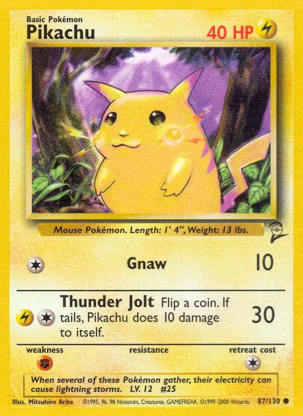 Pikachu - Base Set 2