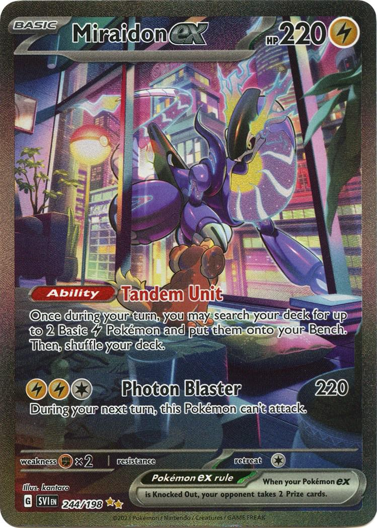 Miraidon EX Special Illustration - Scarlet & Violet Base Set