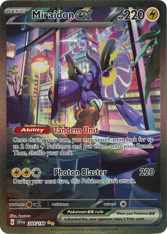 Miraidon EX Special Illustration - Scarlet & Violet Base Set