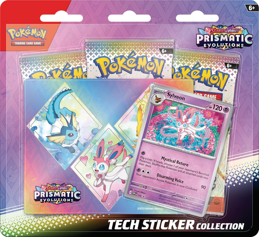 Prismatic Evolutions Tech Sticker Sylveon