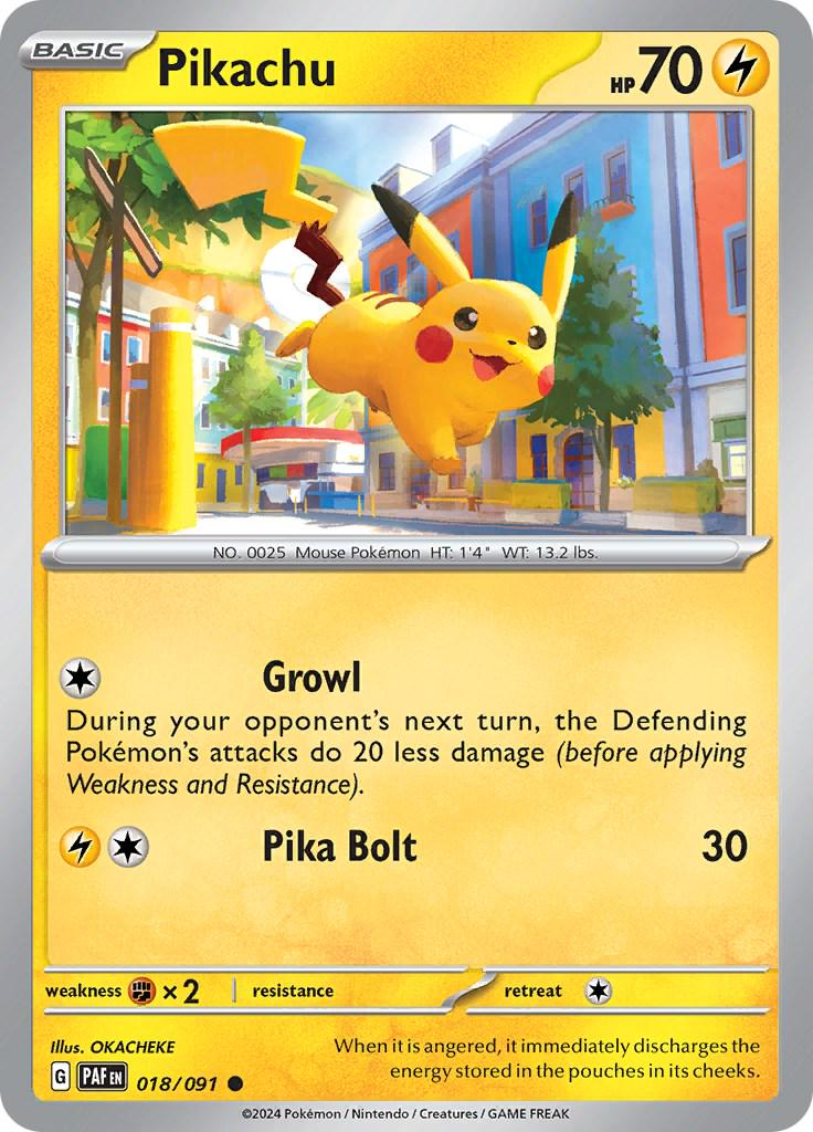 Pikachu - Paldean Fates
